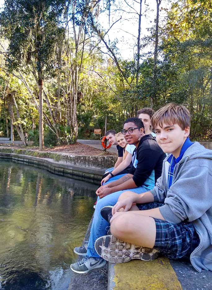 Youth at springs